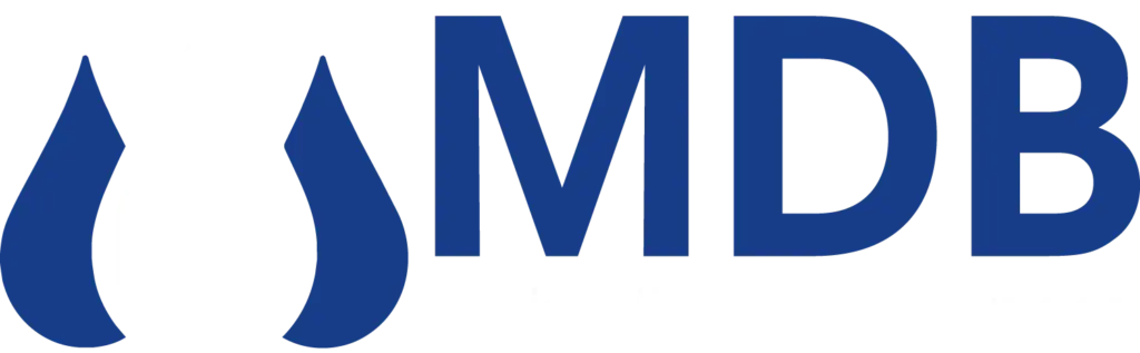 MDB Abdichtungs GmbH Logo invers